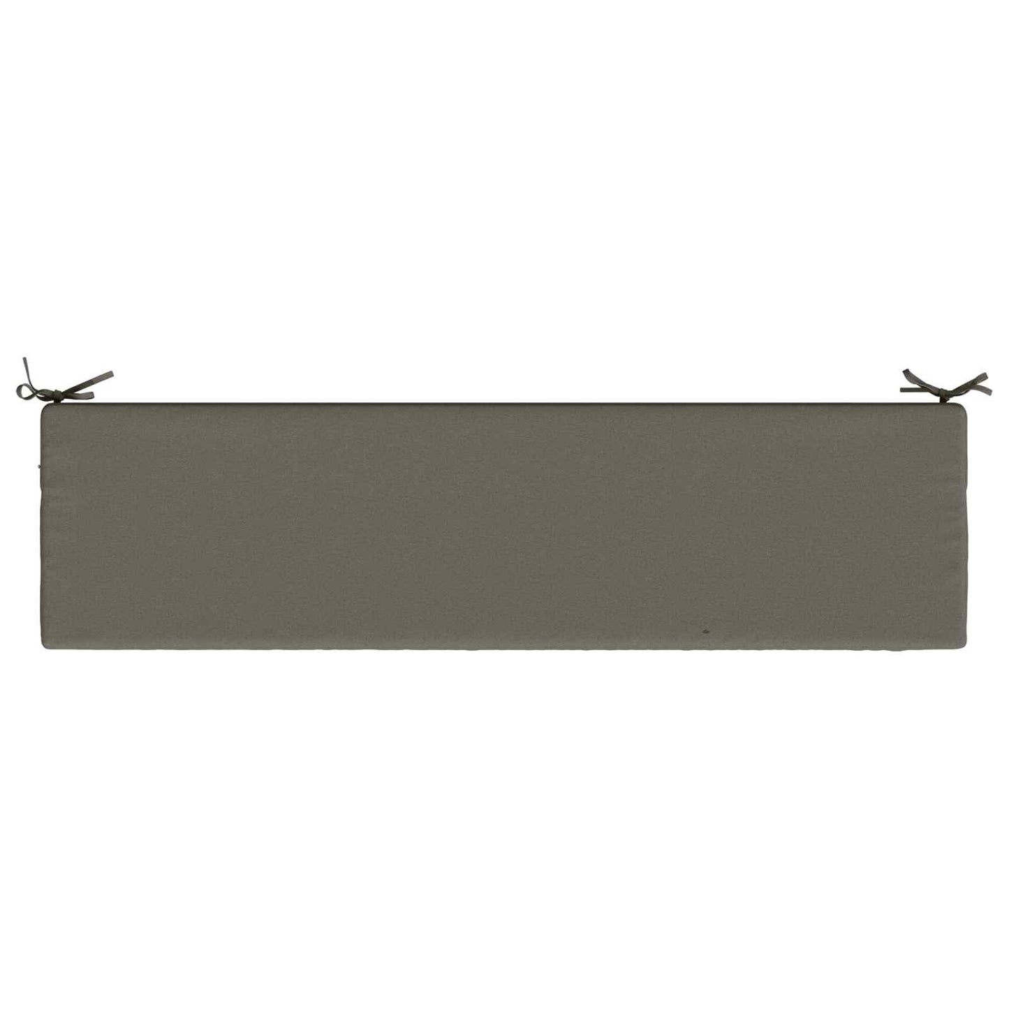 vidaXL 2-Piece Bench Cushions SOEST 2 pcs 100% Polyester Grey