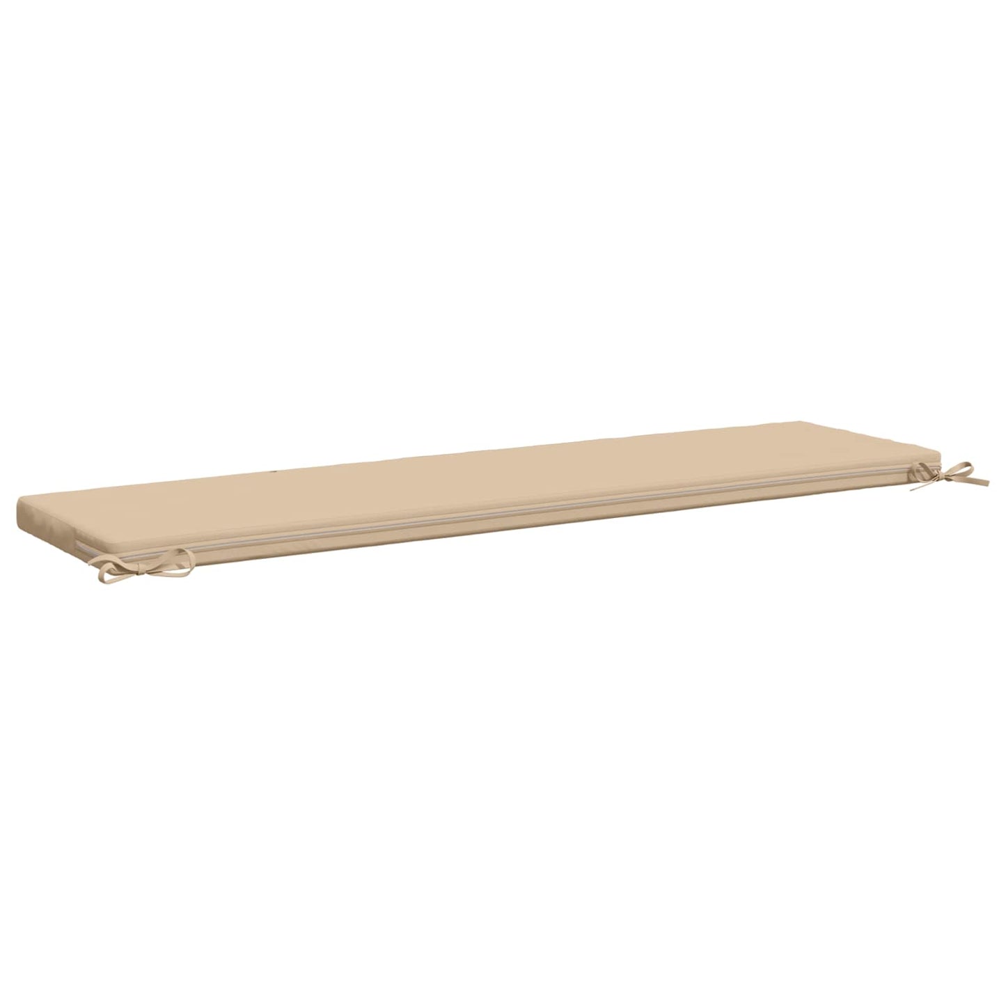 vidaXL 2-Piece Bench Cushions SOEST 2 pcs 100% Polyester Cream
