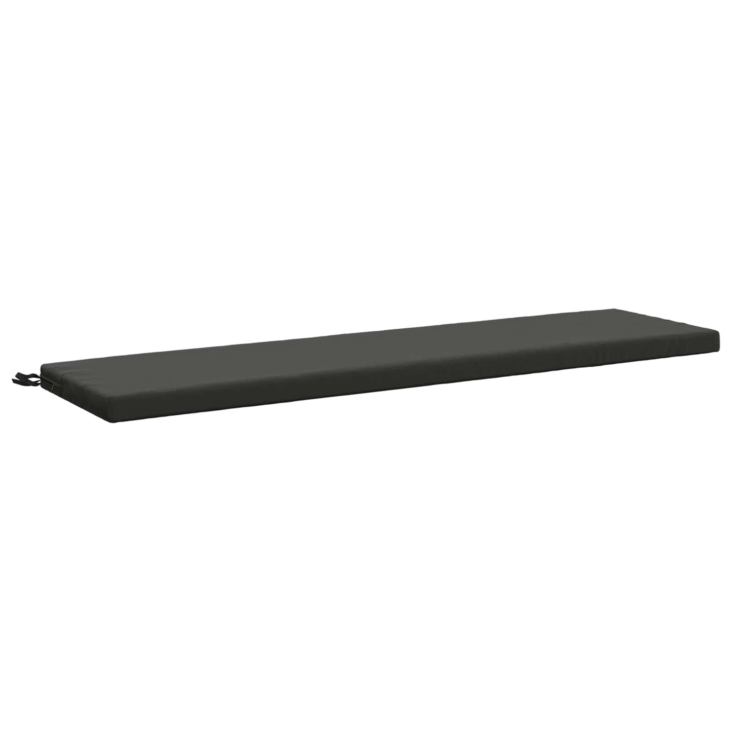vidaXL Bench Cushion SOEST 100% Polyester Anthracite 140 x 40 x 5 cm