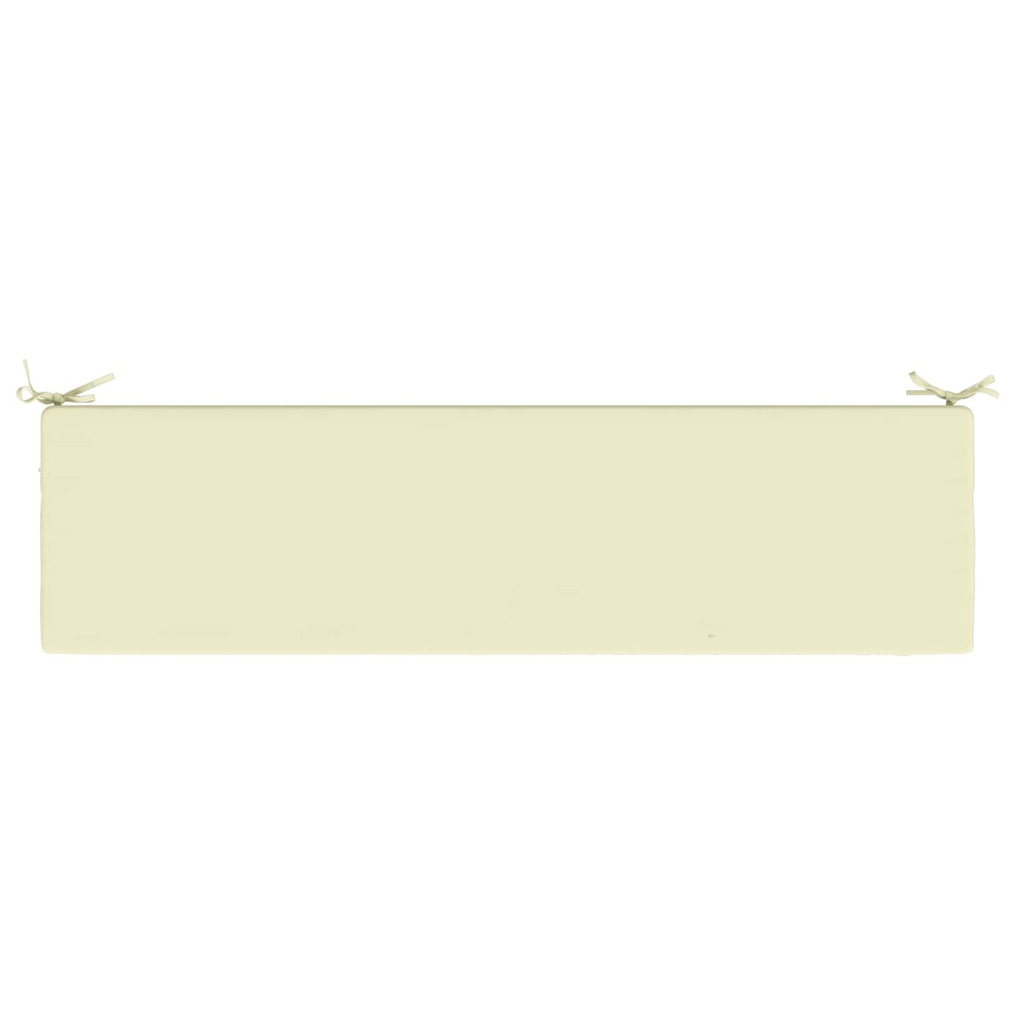 vidaXL 2-Piece Bench Cushions SOEST 2 pcs 100% Polyester Cream