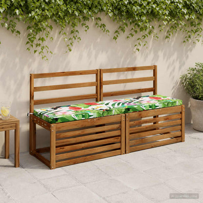 vidaXL Bench Cushion SOEST 100% Polyester Multicolour 160 x 40 x 5 cm