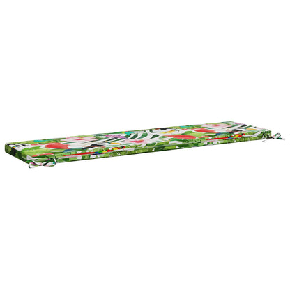 vidaXL 2-Piece Bench Cushions SOEST 2 pcs 100% Polyester Multicolour