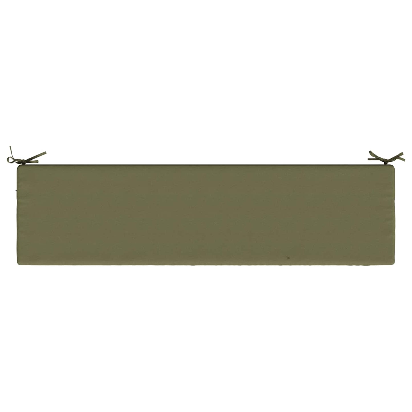 vidaXL 2-Piece Bench Cushions SOEST 2 pcs 100% Polyester Olive Green