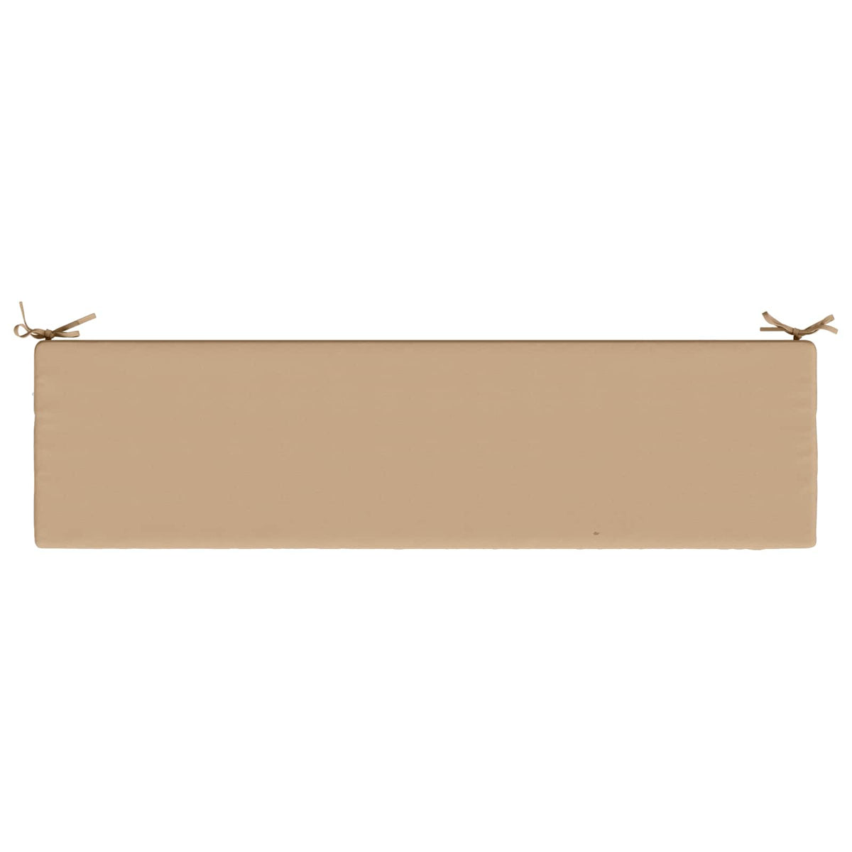 vidaXL Bench Cushion SOEST 100% Polyester Sand 150 x 40 x 5 cm