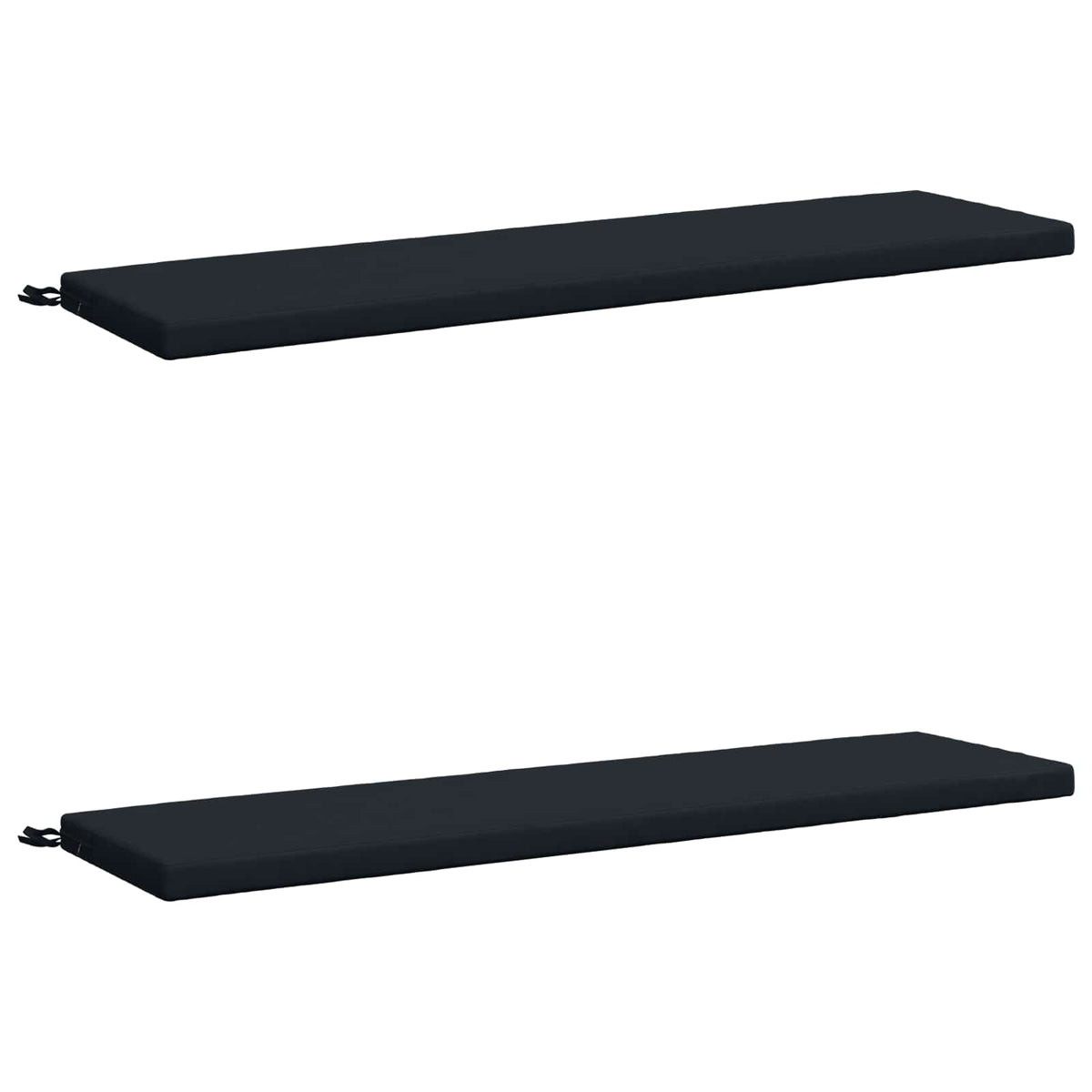 vidaXL 2-Piece Bench Cushions SOEST 2 pcs 100% Polyester Dark Blue