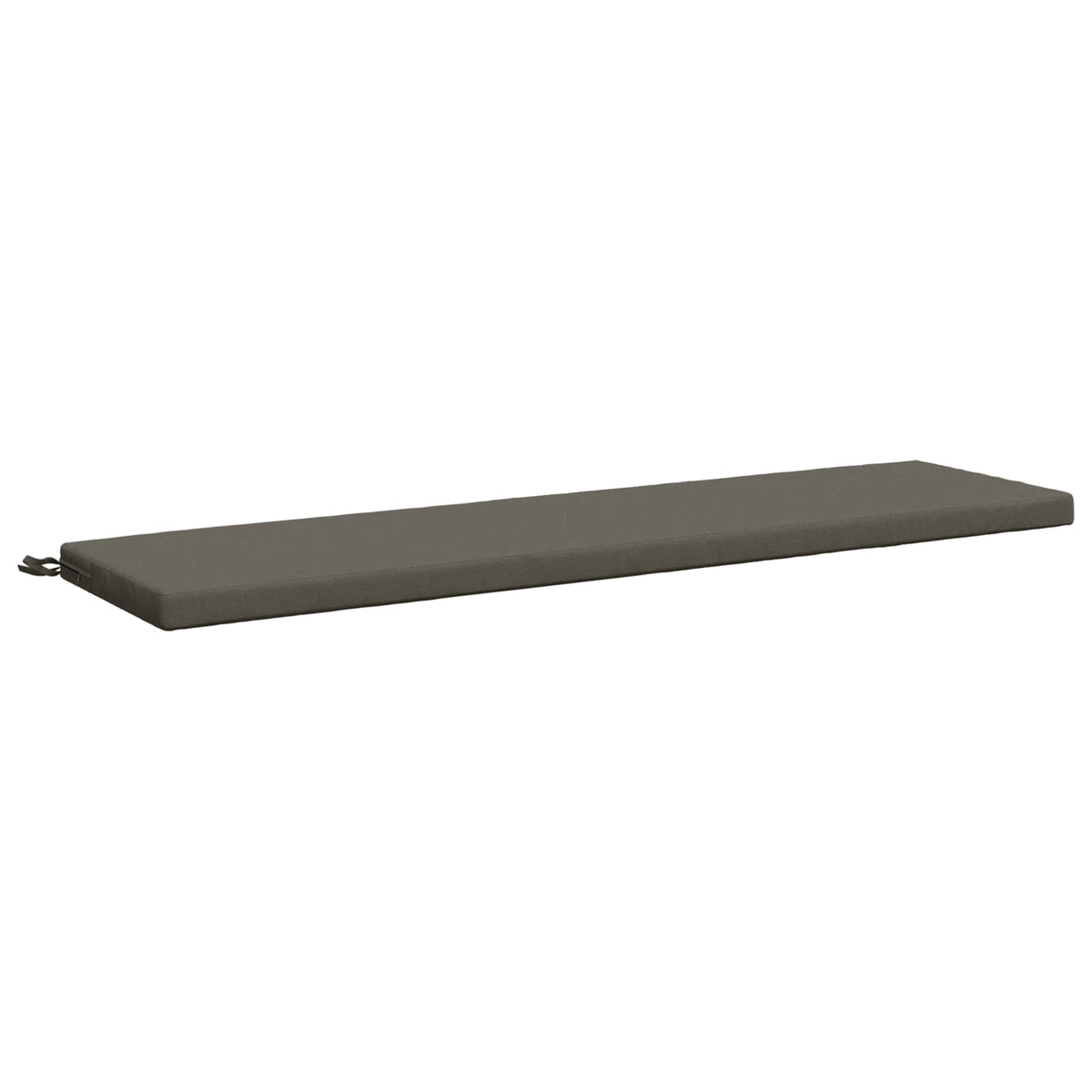 vidaXL Bench Cushion SOEST 100% Polyester Grey 150 x 40 x 5 cm