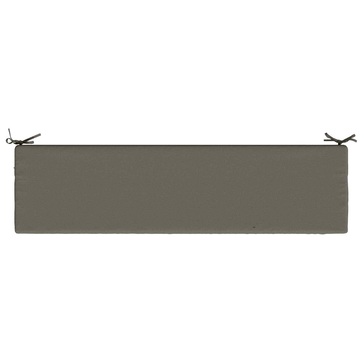 vidaXL 2-Piece Bench Cushions SOEST 2 pcs 100% Polyester Grey