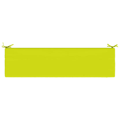 vidaXL Bench Cushion SOEST 100% Polyester Bright Green 150 x 40 x 5 cm