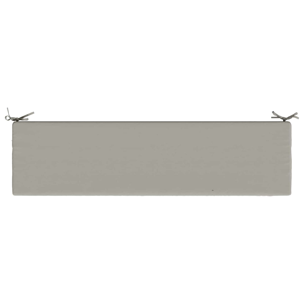 vidaXL Bench Cushion SOEST 100% Polyester Grey 150 x 40 x 5 cm