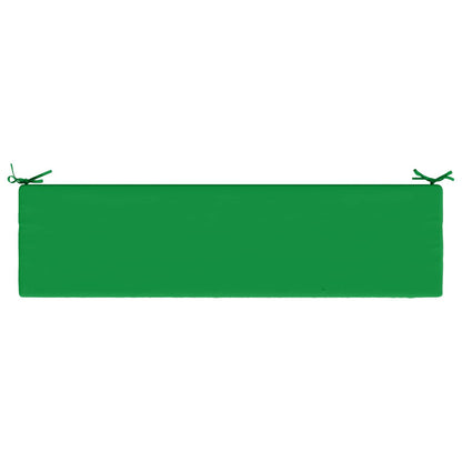 vidaXL Bench Cushion SOEST 100% Polyester Green 150 x 40 x 5 cm