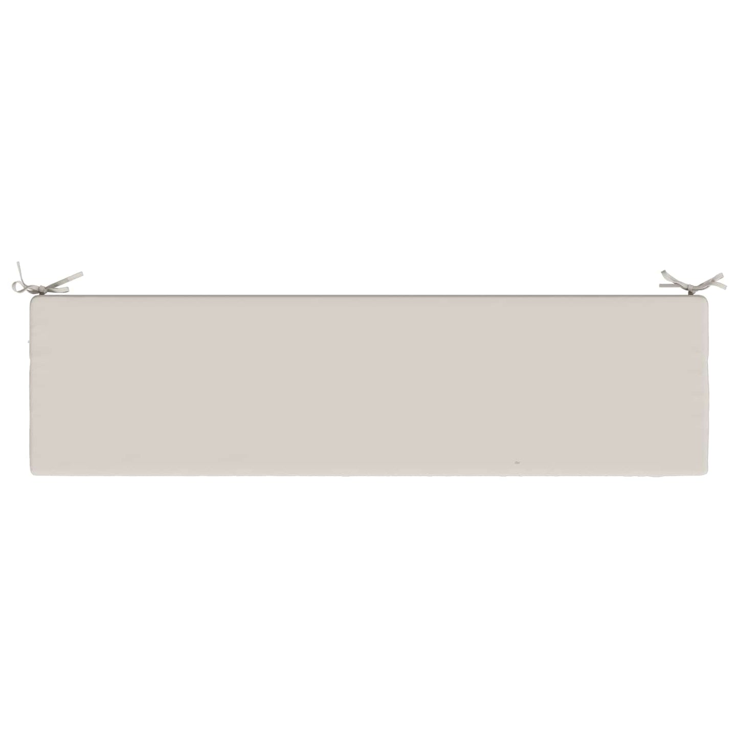 vidaXL 2-Piece Bench Cushions SOEST 2 pcs 100% Polyester White