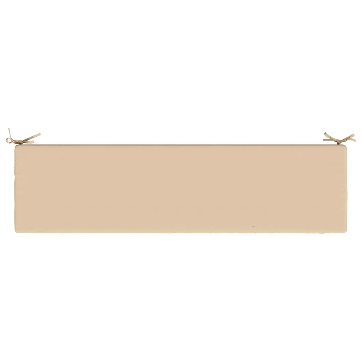 vidaXL Bench Cushion SOEST 100% Polyester Cream 160 x 40 x 5 cm