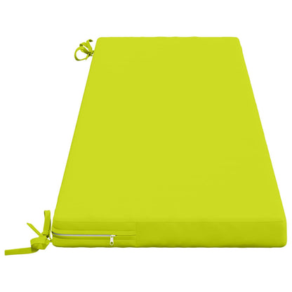 vidaXL 2-Piece Bench Cushions SOEST 2 pcs 100% Polyester Bright Green