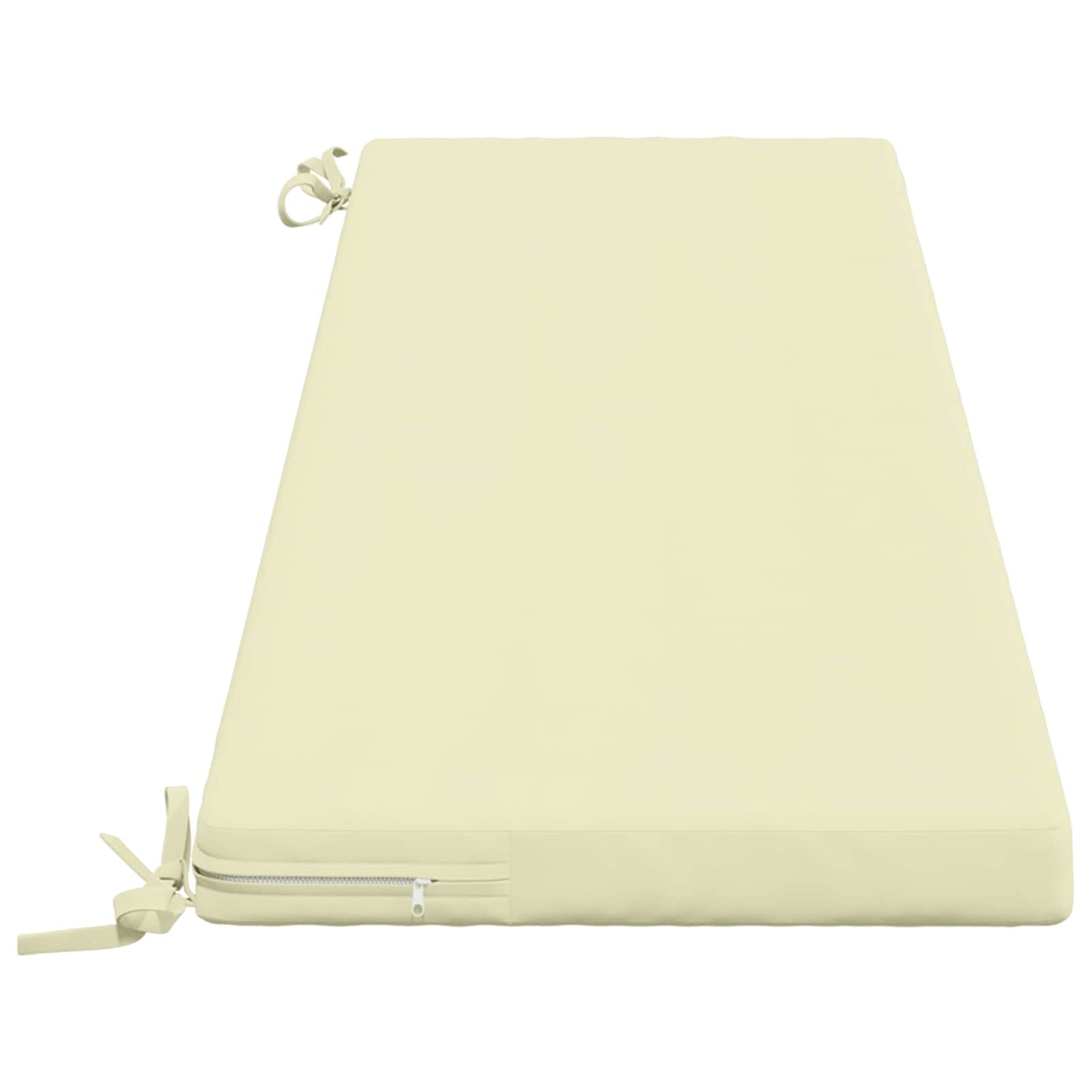 vidaXL 2-Piece Bench Cushions SOEST 2 pcs 100% Polyester Cream