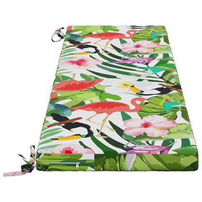 vidaXL Bench Cushion SOEST 100% Polyester Multicolour 160 x 40 x 5 cm
