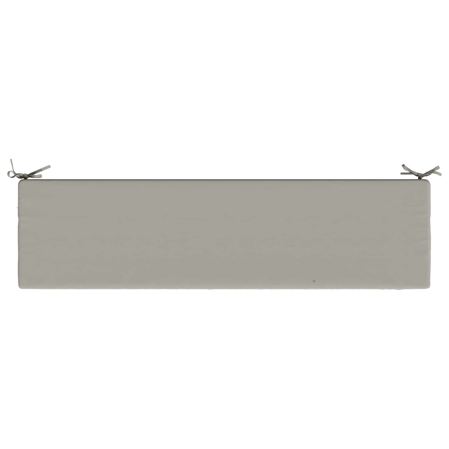 vidaXL 2-Piece Bench Cushions SOEST 2 pcs 100% Polyester Grey