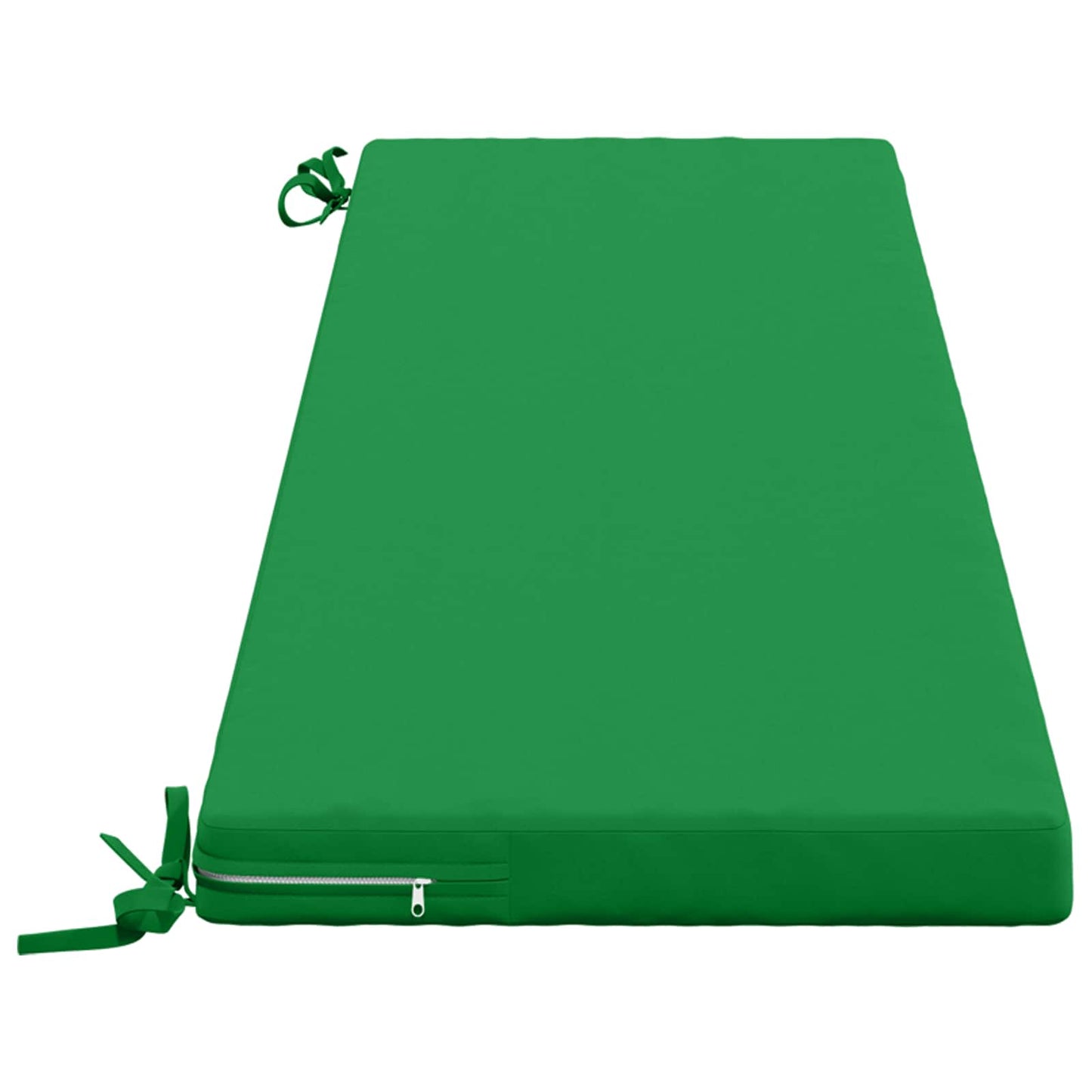 vidaXL Bench Cushion SOEST 100% Polyester Green 160 x 40 x 5 cm