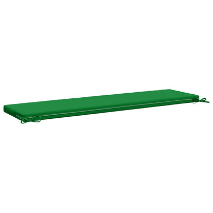 vidaXL 2-Piece Bench Cushions SOEST 2 pcs 100% Polyester Green