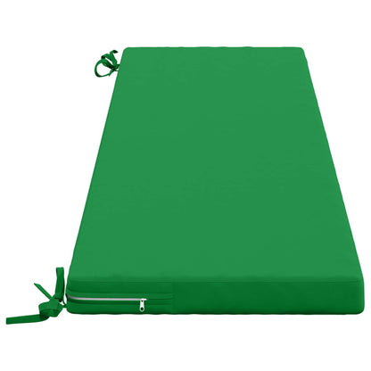 vidaXL 2-Piece Bench Cushions SOEST 2 pcs 100% Polyester Green