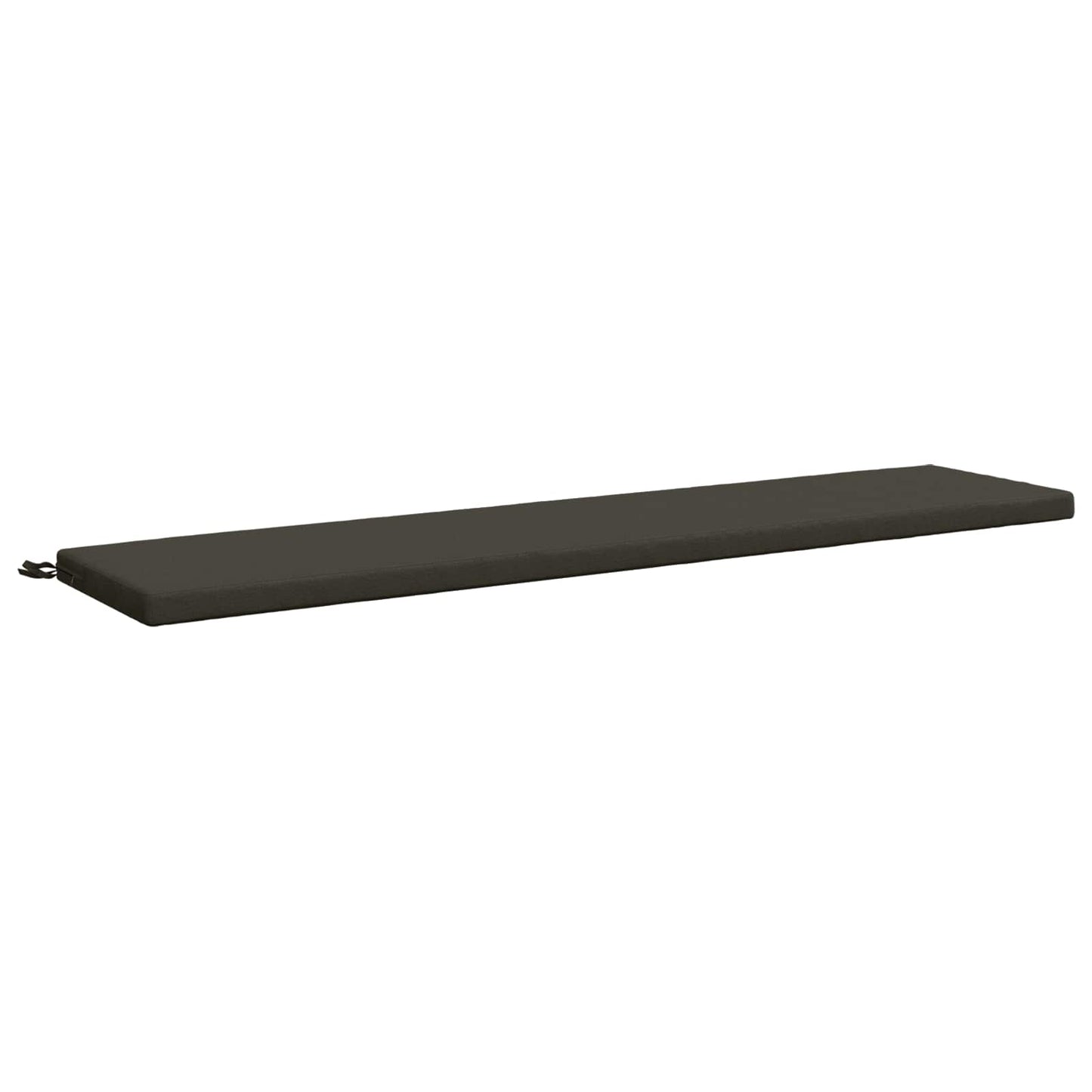 vidaXL 2-Piece Bench Cushions SOEST 2 pcs 100% Polyester Anthracite