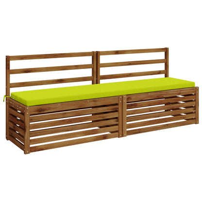 vidaXL Bench Cushion SOEST 100% Polyester Bright Green 170 x 40 x 5 cm