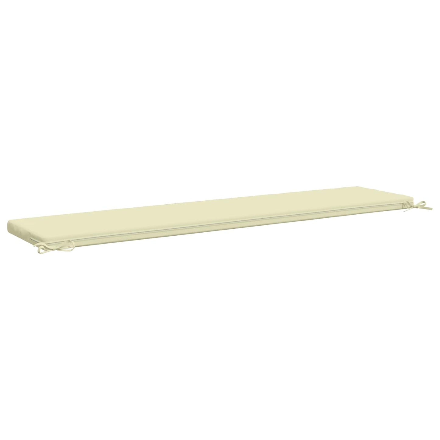 vidaXL Bench Cushion SOEST 100% Polyester Cream 170 x 40 x 5 cm