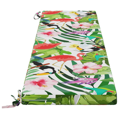 vidaXL 2-Piece Bench Cushions SOEST 2 pcs 100% Polyester Multicolour
