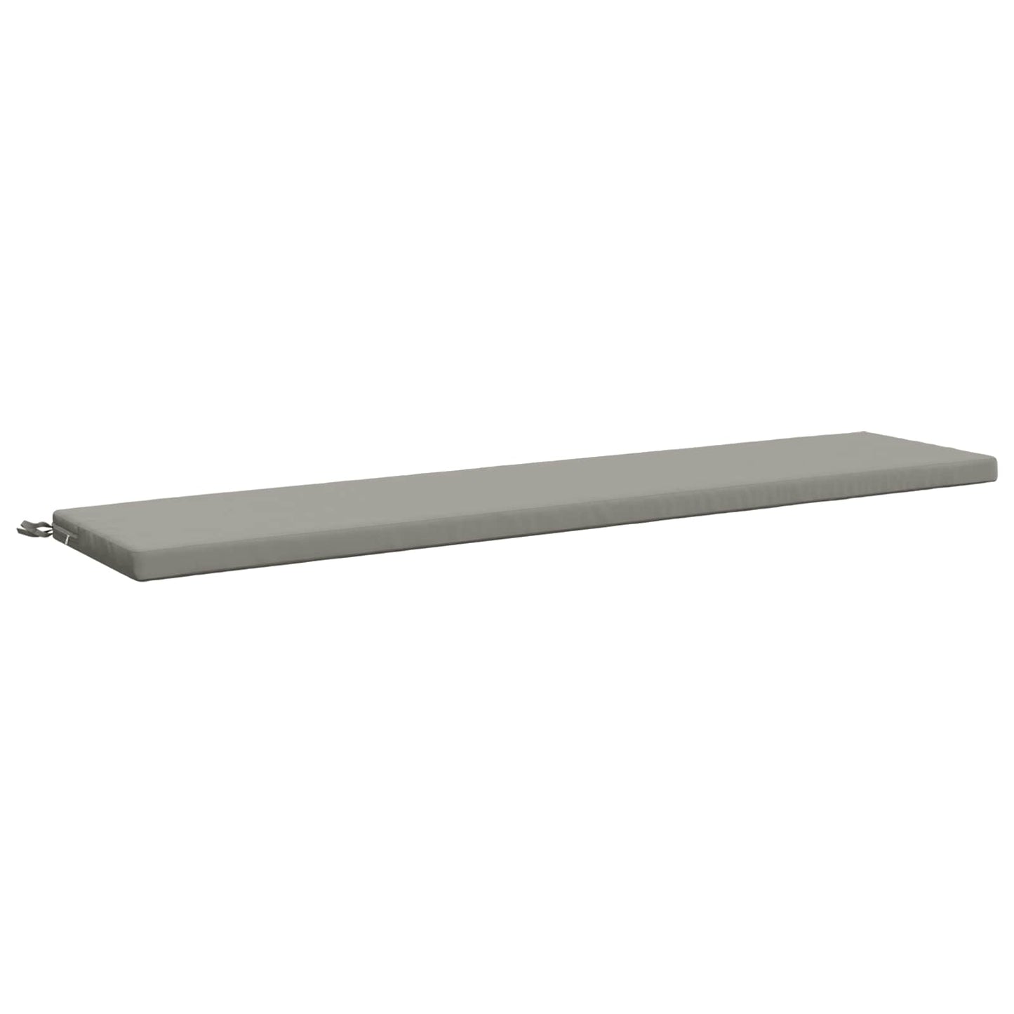 vidaXL 2-Piece Bench Cushions SOEST 2 pcs 100% Polyester Grey