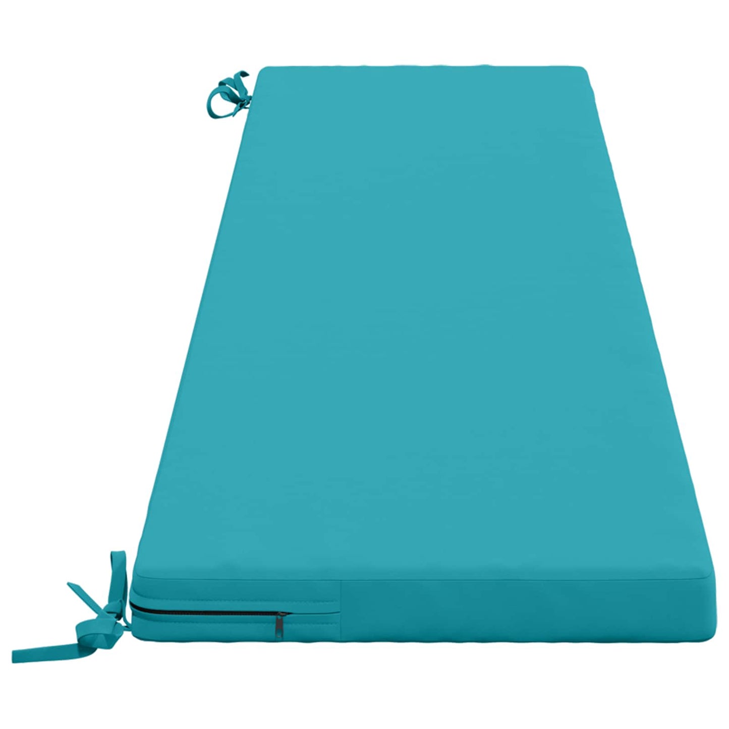 vidaXL Bench Cushion SOEST 100% Polyester Turquoise 170 x 40 x 5 cm