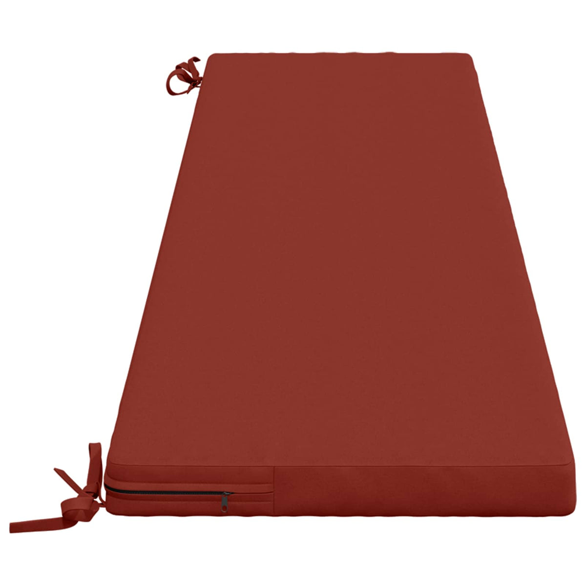 vidaXL Bench Cushion SOEST 100% Polyester Red 180 x 40 x 5 cm