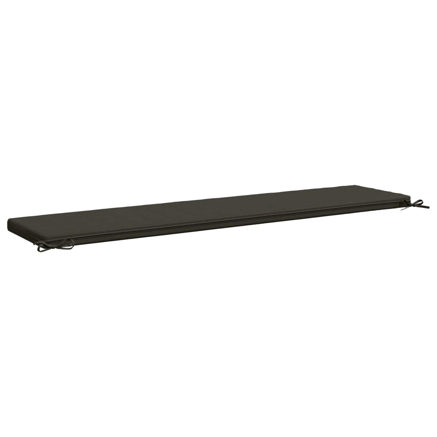 vidaXL 2-Piece Bench Cushions SOEST 2 pcs 100% Polyester Anthracite