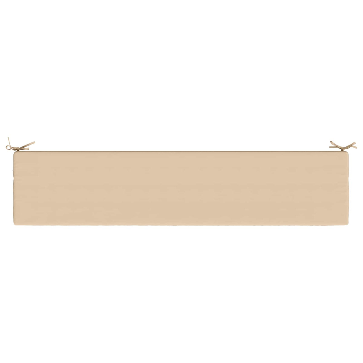 vidaXL Bench Cushion SOEST 100% Polyester Cream 180 x 40 x 5 cm