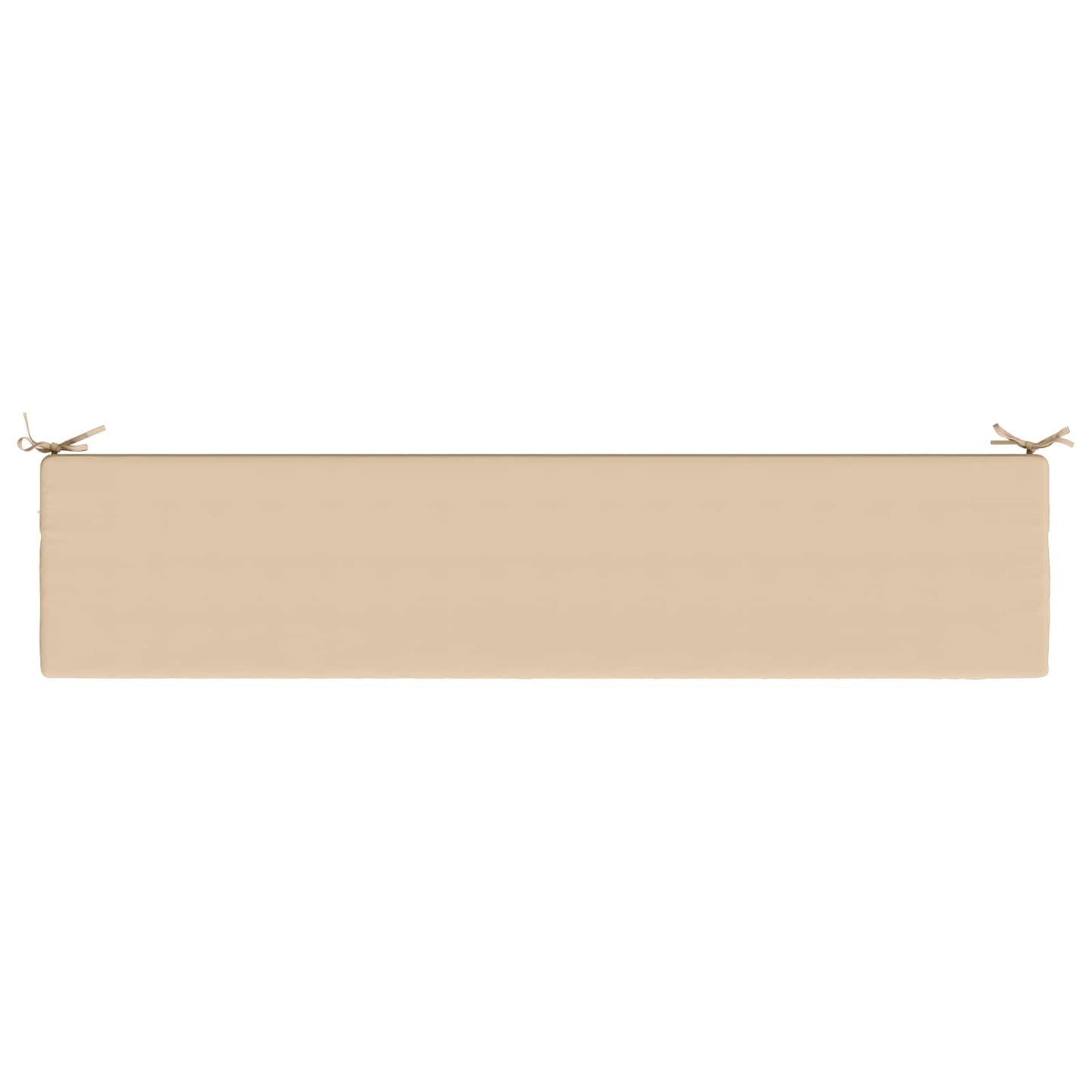 vidaXL 2-Piece Bench Cushions SOEST 2 pcs 100% Polyester Cream