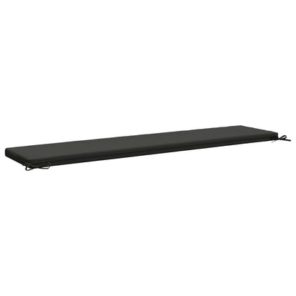 vidaXL 2-Piece Bench Cushions SOEST 2 pcs 100% Polyester Anthracite