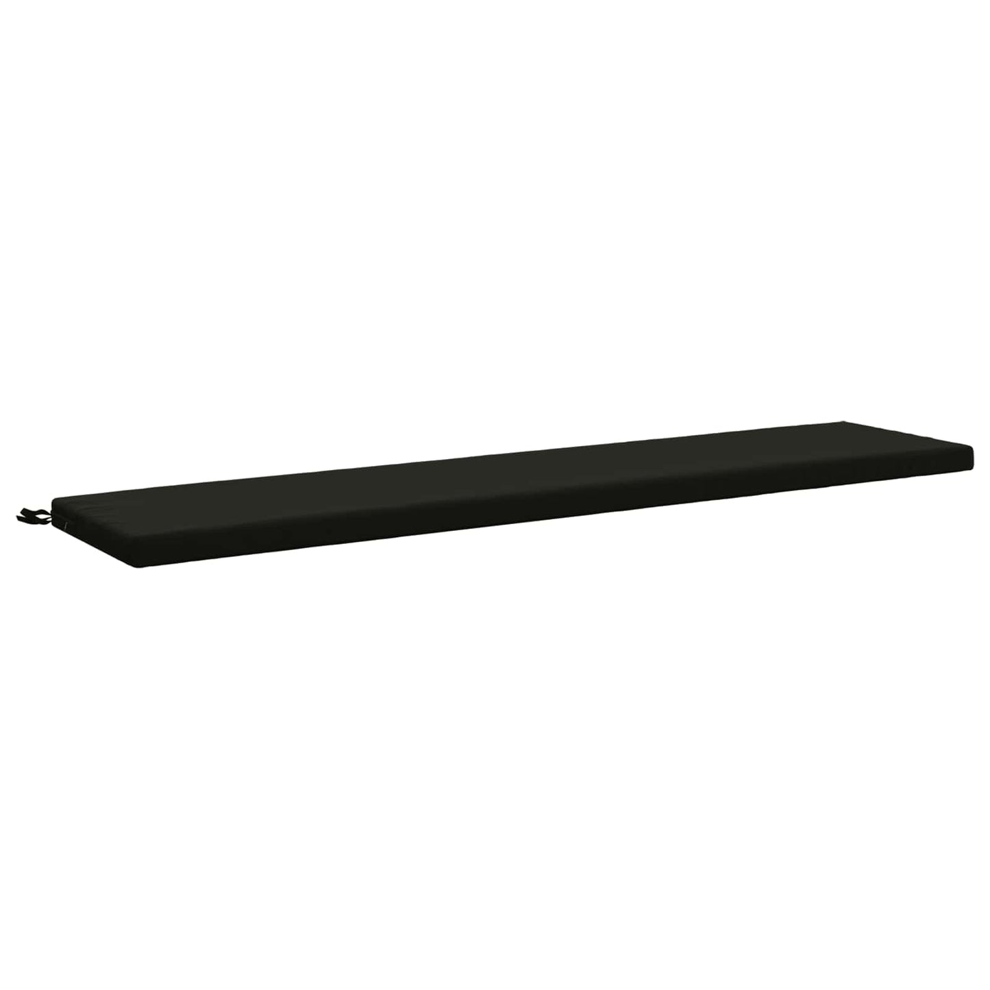 vidaXL 2-Piece Bench Cushions SOEST 2 pcs 100% Polyester Black