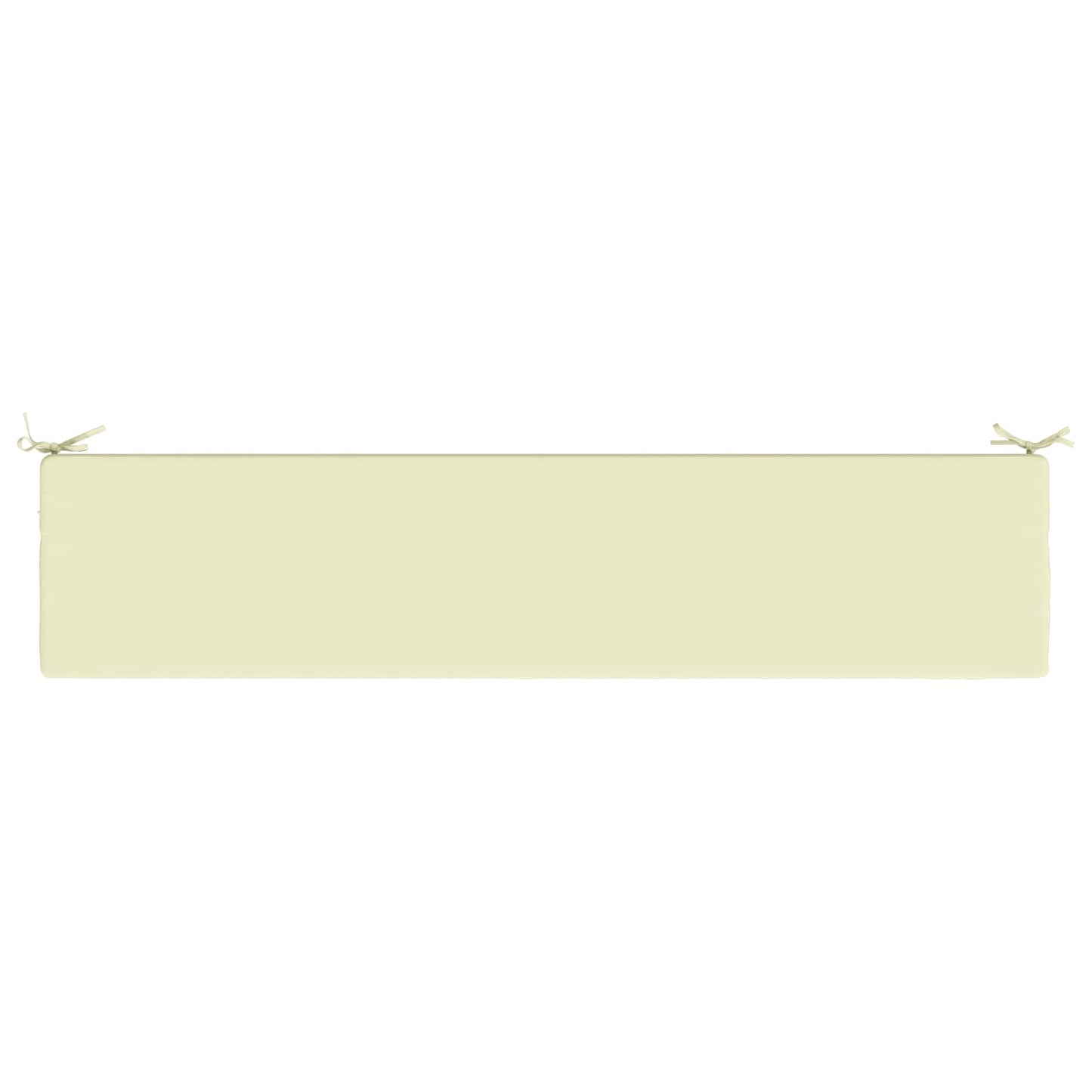 vidaXL Bench Cushion SOEST 100% Polyester Cream 180 x 40 x 5 cm
