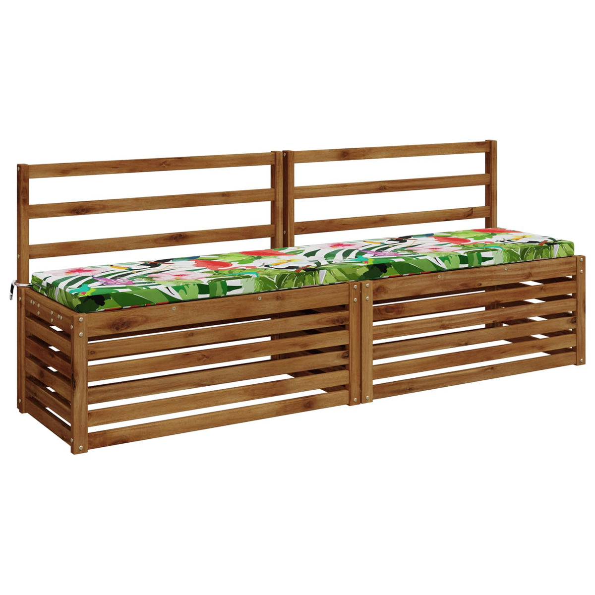 vidaXL Bench Cushion SOEST 100% Polyester Multicolour 180 x 40 x 5 cm