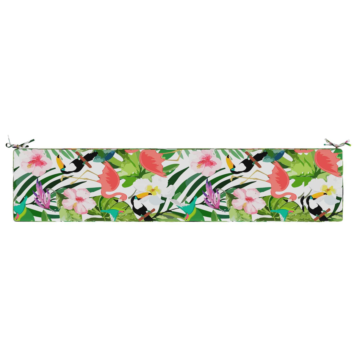 vidaXL Bench Cushion SOEST 100% Polyester Multicolour 180 x 40 x 5 cm