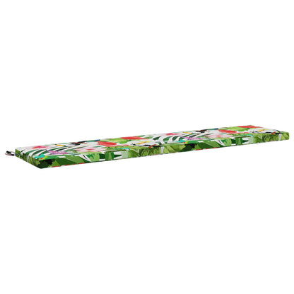 vidaXL 2-Piece Bench Cushions SOEST 2 pcs 100% Polyester Multicolour