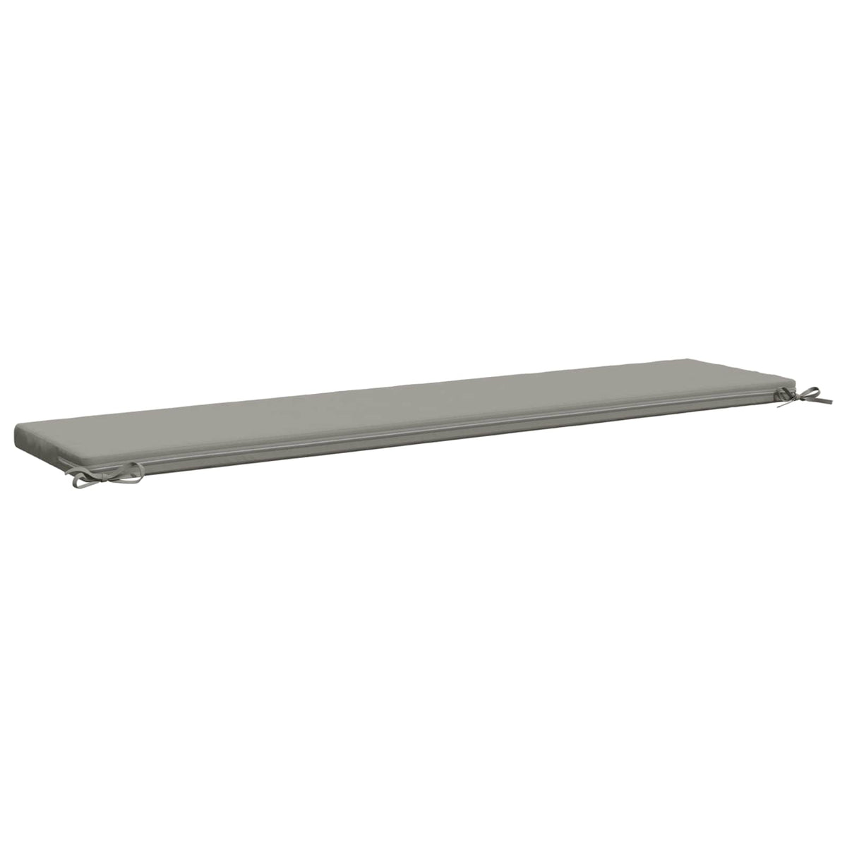 vidaXL Bench Cushion SOEST 100% Polyester Grey 180 x 40 x 5 cm