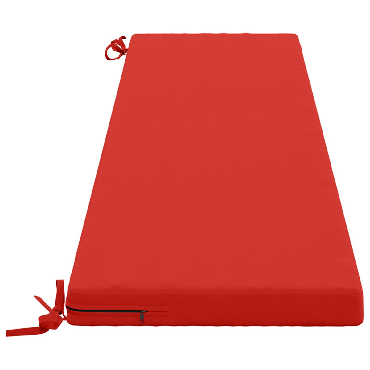 vidaXL 2-Piece Bench Cushions SOEST 2 pcs 100% Polyester Red