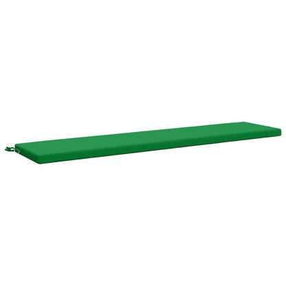 vidaXL 2-Piece Bench Cushions SOEST 2 pcs 100% Polyester Green