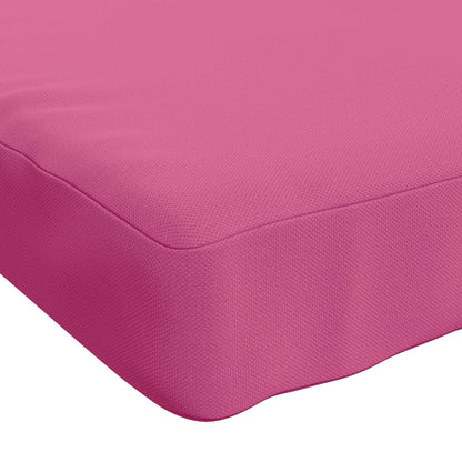 vidaXL Bench Cushion SOEST 100% Polyester Pink 200 x 40 x 5 cm