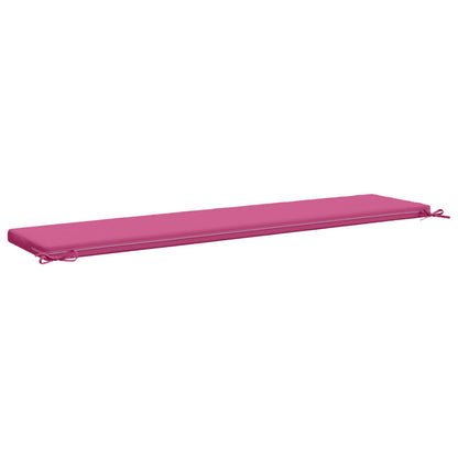 vidaXL 2-Piece Bench Cushions SOEST 2 pcs 100% Polyester Pink
