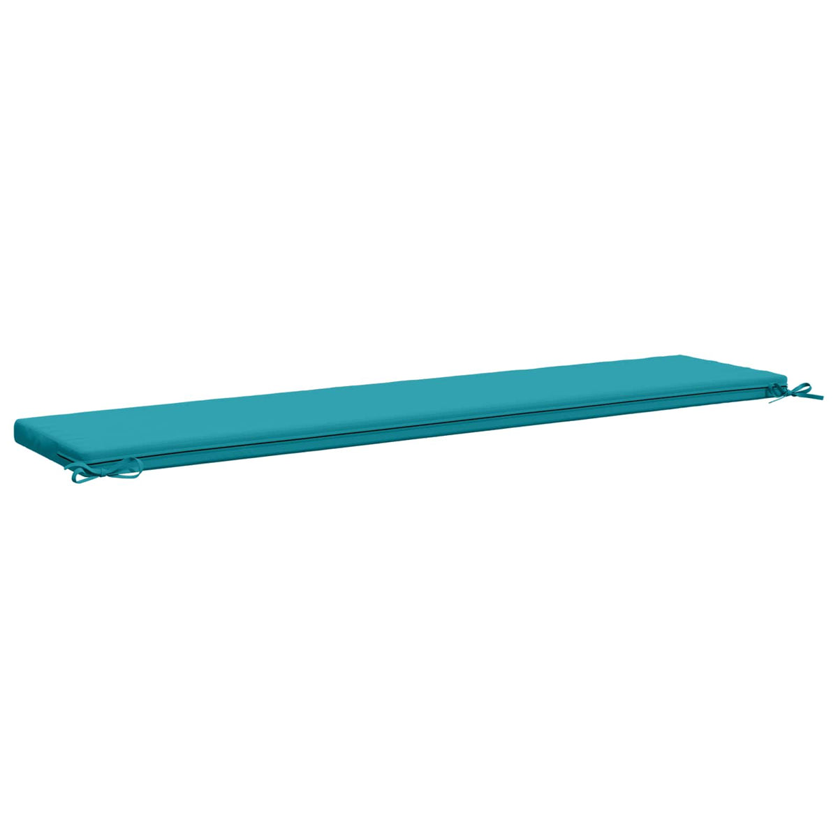 vidaXL Bench Cushion SOEST 100% Polyester Turquoise 200 x 40 x 5 cm