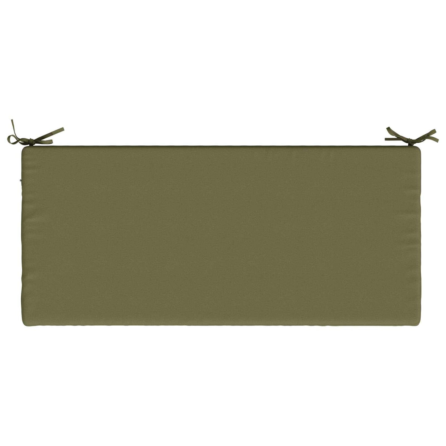 vidaXL 2-Piece Bench Cushions SOEST 2 pcs 100% Polyester Olive Green