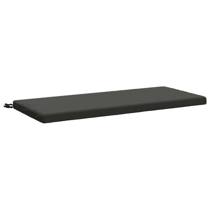 vidaXL 2-Piece Bench Cushions SOEST 2 pcs 100% Polyester Anthracite