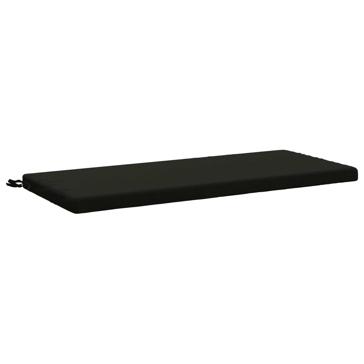vidaXL 2-Piece Bench Cushions SOEST 2 pcs 100% Polyester Black