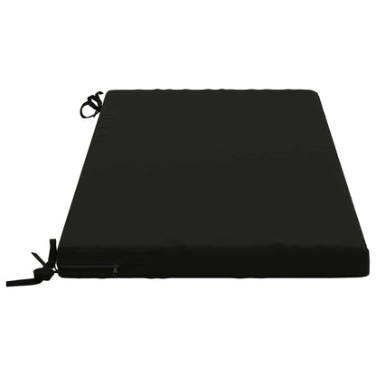 vidaXL 2-Piece Bench Cushions SOEST 2 pcs 100% Polyester Black