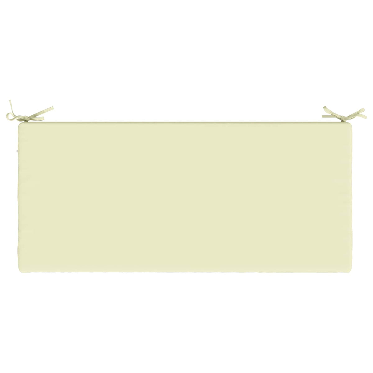 vidaXL Bench Cushion SOEST 100% Polyester Cream 110 x 50 x 5 cm